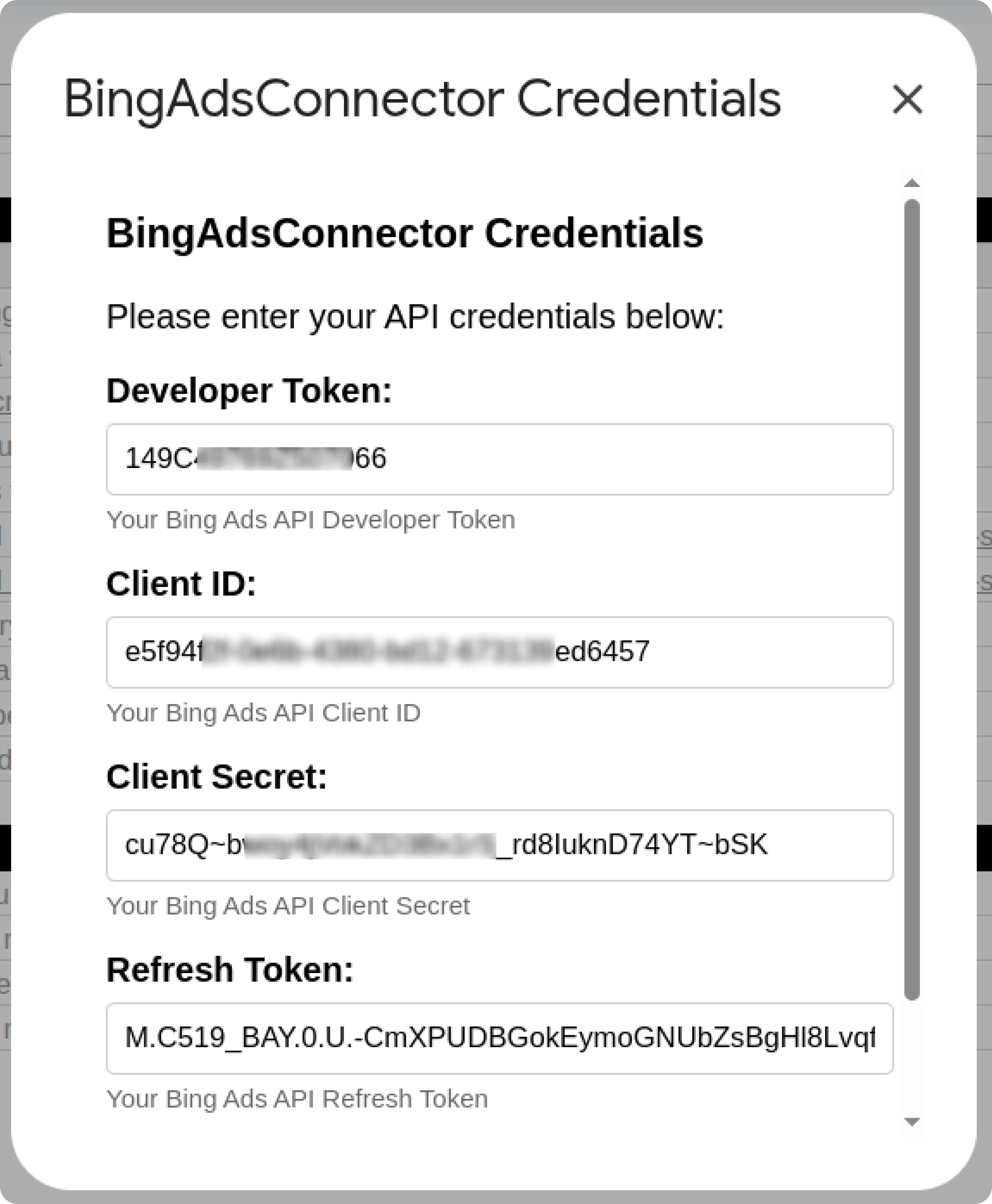 Bing Token