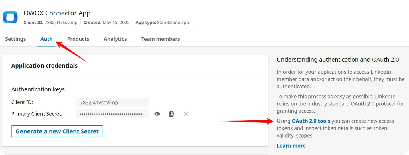 LinkedIn OAuth