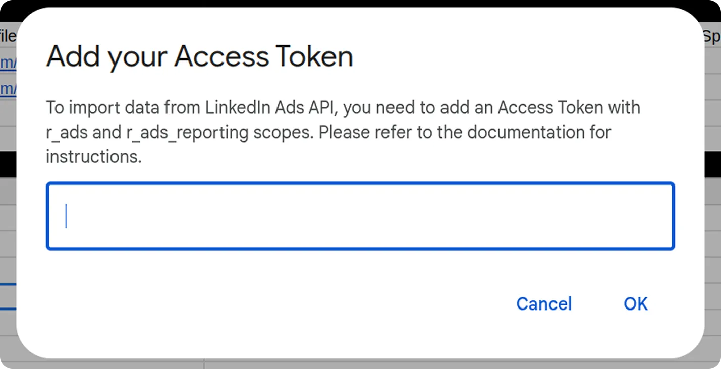 LinkedIn Token