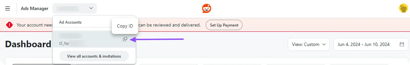 Reddit Account ID