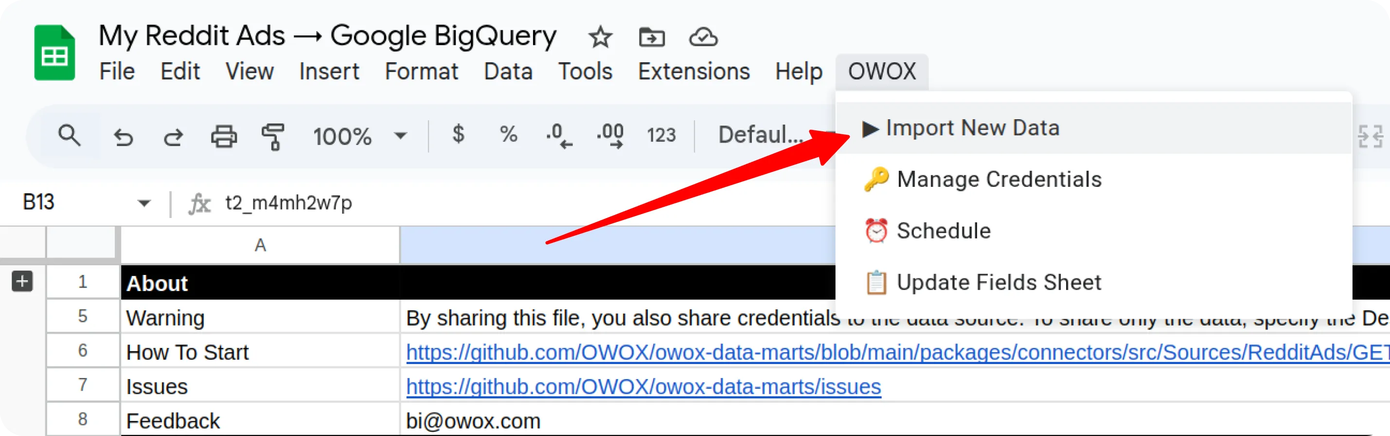 Reddit Import Data