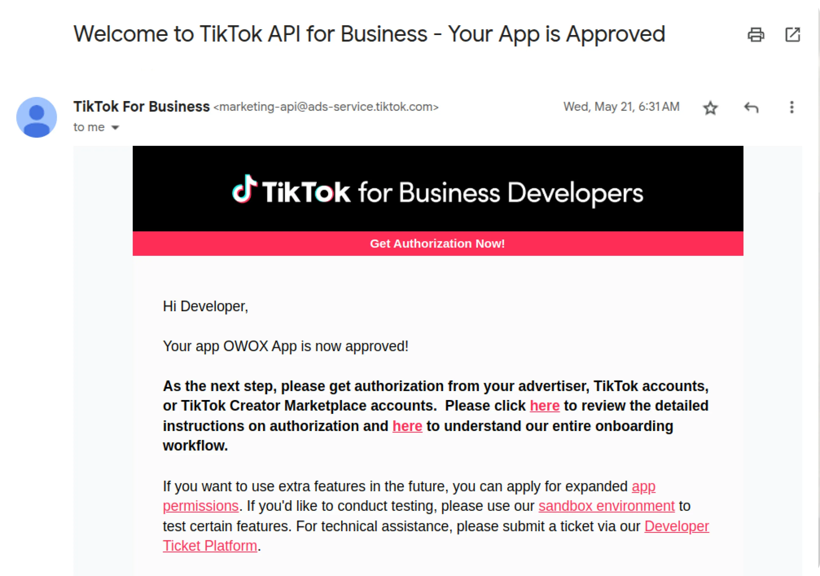 TikTok Approved