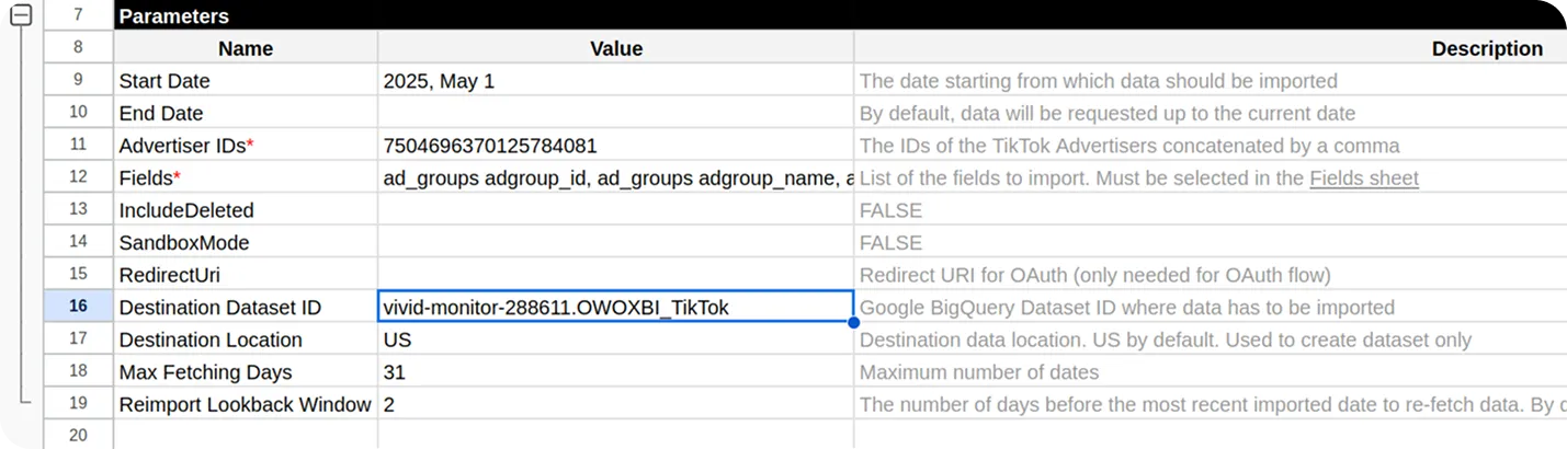 TikTok Dataset